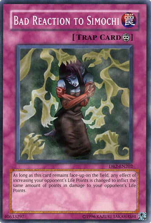 Image for Bad Reaction to Simochi (Dark Beginning 2) (DB2-EN202) - YuGiOh