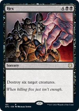 Image for Hex (Commander: Adventures in the Forgotten Realms) (101) - Magic: The Gathering