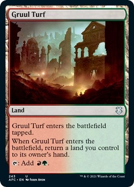 Image for Gruul Turf (Commander: Adventures in the Forgotten Realms) (243) - Magic: The Gathering