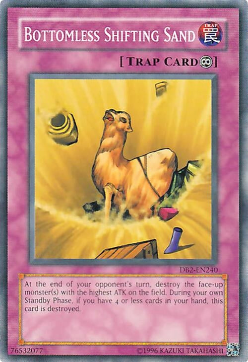 Image for Bottomless Shifting Sand (Dark Beginning 2) (DB2-EN240) - YuGiOh