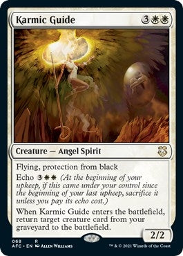 Image for Karmic Guide (Commander: Adventures in the Forgotten Realms) (68) - Magic: The Gathering