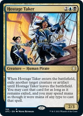 Image for Hostage Taker (Commander: Adventures in the Forgotten Realms) (186) - Magic: The Gathering