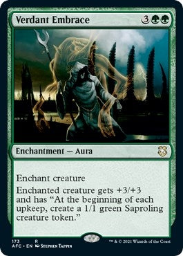 Image for Verdant Embrace (Commander: Adventures in the Forgotten Realms) (173) - Magic: The Gathering