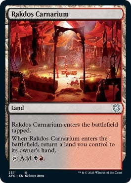 Image for Rakdos Carnarium (Commander: Adventures in the Forgotten Realms) (257) - Magic: The Gathering