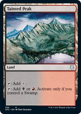 Image for Tainted Peak (Commander: Adventures in the Forgotten Realms) (266) - Magic: The Gathering