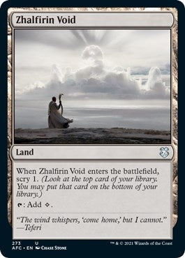 Image for Zhalfirin Void (Commander: Adventures in the Forgotten Realms) (273) - Magic: The Gathering