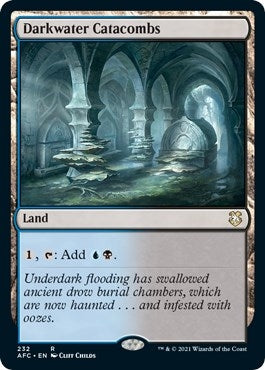 Image for Darkwater Catacombs (Commander: Adventures in the Forgotten Realms) (232) - Magic: The Gathering