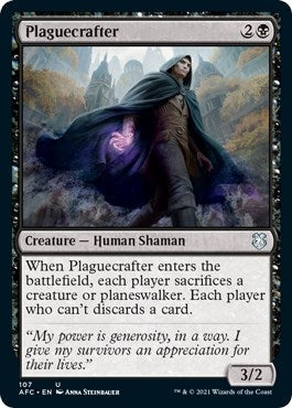 Image for Plaguecrafter (Commander: Adventures in the Forgotten Realms) (107) - Magic: The Gathering