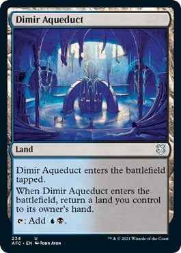 Image for Dimir Aqueduct (Commander: Adventures in the Forgotten Realms) (234) - Magic: The Gathering