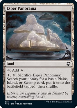 Image for Esper Panorama (Commander: Adventures in the Forgotten Realms) (235) - Magic: The Gathering