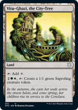 Image for Vitu-Ghazi, the City-Tree (Commander: Adventures in the Forgotten Realms) (272) - Magic: The Gathering
