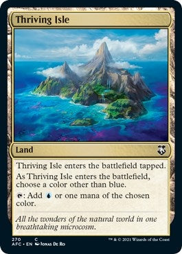 Image for Thriving Isle (Commander: Adventures in the Forgotten Realms) (270) - Magic: The Gathering