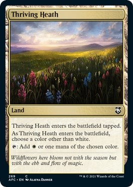 Image for Thriving Heath (Commander: Adventures in the Forgotten Realms) (269) - Magic: The Gathering