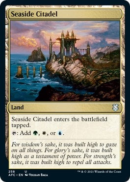 Image for Seaside Citadel (Commander: Adventures in the Forgotten Realms) (258) - Magic: The Gathering