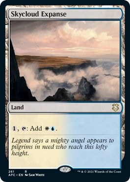 Image for Skycloud Expanse (Commander: Adventures in the Forgotten Realms) (261) - Magic: The Gathering