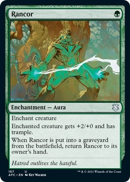 Image for Rancor (Commander: Adventures in the Forgotten Realms) (167) - Magic: The Gathering