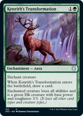 Image for Kenrith's Transformation (Commander: Adventures in the Forgotten Realms) (162) - Magic: The Gathering