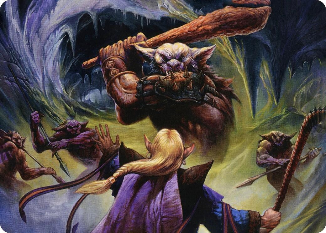 Image for Den of the Bugbear (Dungeon Module) Art Card (Art Series: Adventures in the Forgotten Realms) (34) - Magic: The Gathering