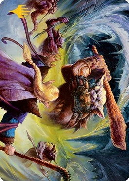 Image for Den of the Bugbear (Dungeon Module) Art Card (Gold-Stamped) (Art Series: Adventures in the Forgotten Realms) (34) - Magic: The Gathering