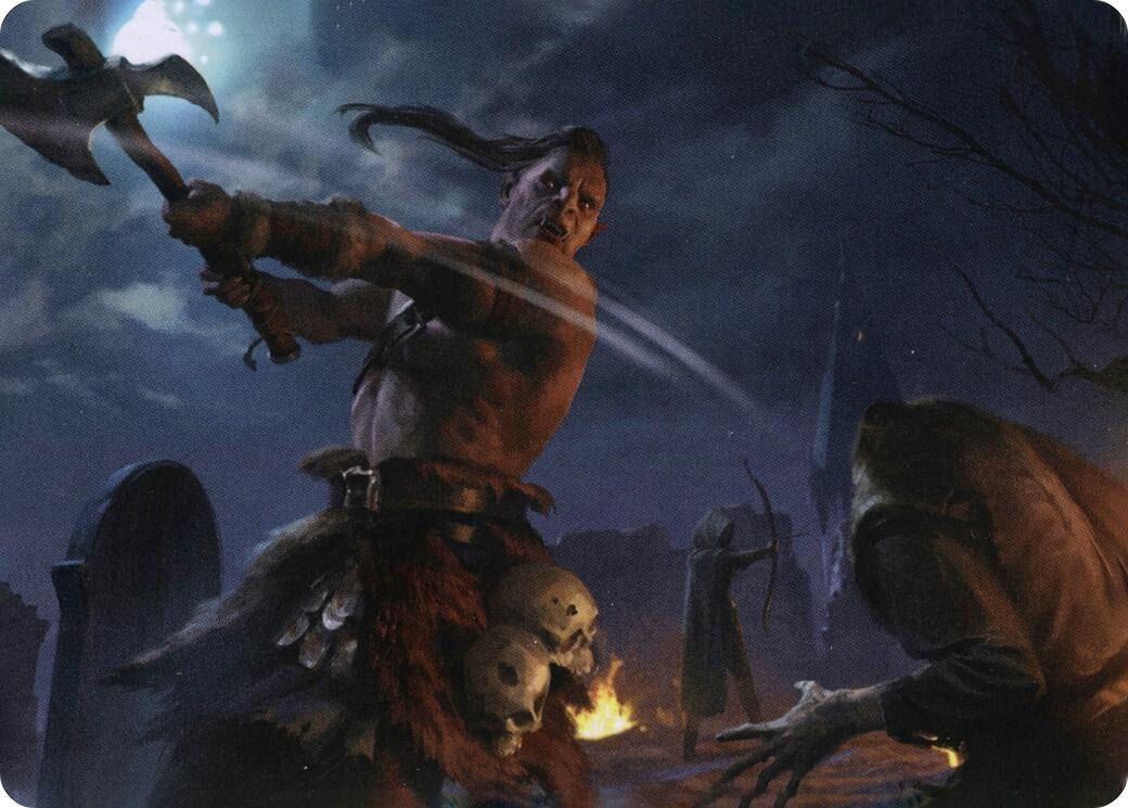 Image for Critical Hit Art Card (Art Series: Adventures in the Forgotten Realms) (38) - Magic: The Gathering