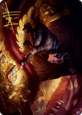 Image for Hoard Robber Art Card (Gold-Stamped Signature) (Art Series: Adventures in the Forgotten Realms) (41) - Magic: The Gathering