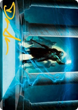 Image for Sudden Insight Art Card (Gold-Stamped Signature) (Art Series: Adventures in the Forgotten Realms) (39) - Magic: The Gathering