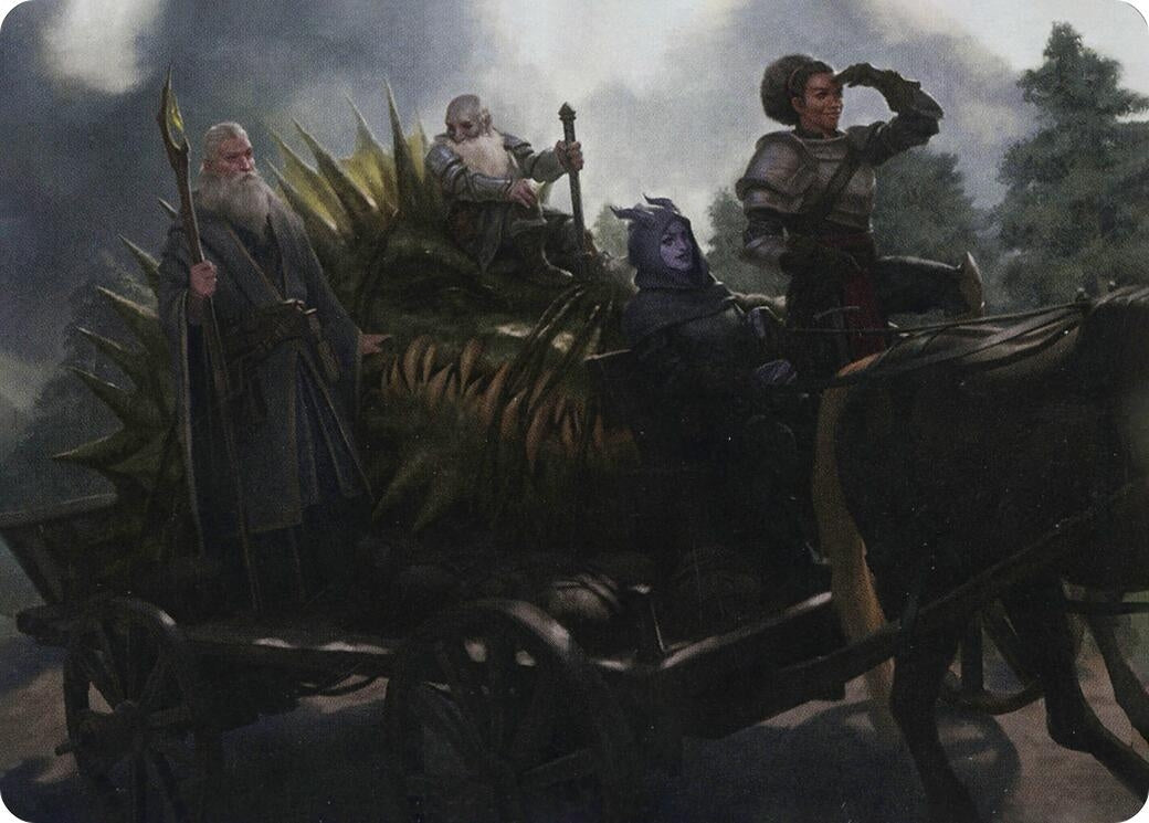 Image for Grim Bounty Art Card (Art Series: Adventures in the Forgotten Realms) (72) - Magic: The Gathering