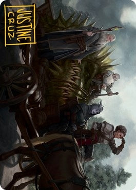 Image for Grim Bounty Art Card (Gold-Stamped Signature) (Art Series: Adventures in the Forgotten Realms) (72) - Magic: The Gathering