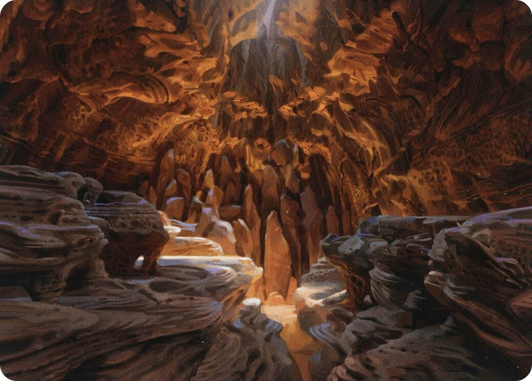 Image for Den of the Bugbear Art Card (Art Series: Adventures in the Forgotten Realms) (60) - Magic: The Gathering