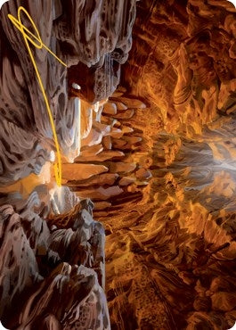 Image for Den of the Bugbear Art Card (Gold-Stamped Signature) (Art Series: Adventures in the Forgotten Realms) (60) - Magic: The Gathering