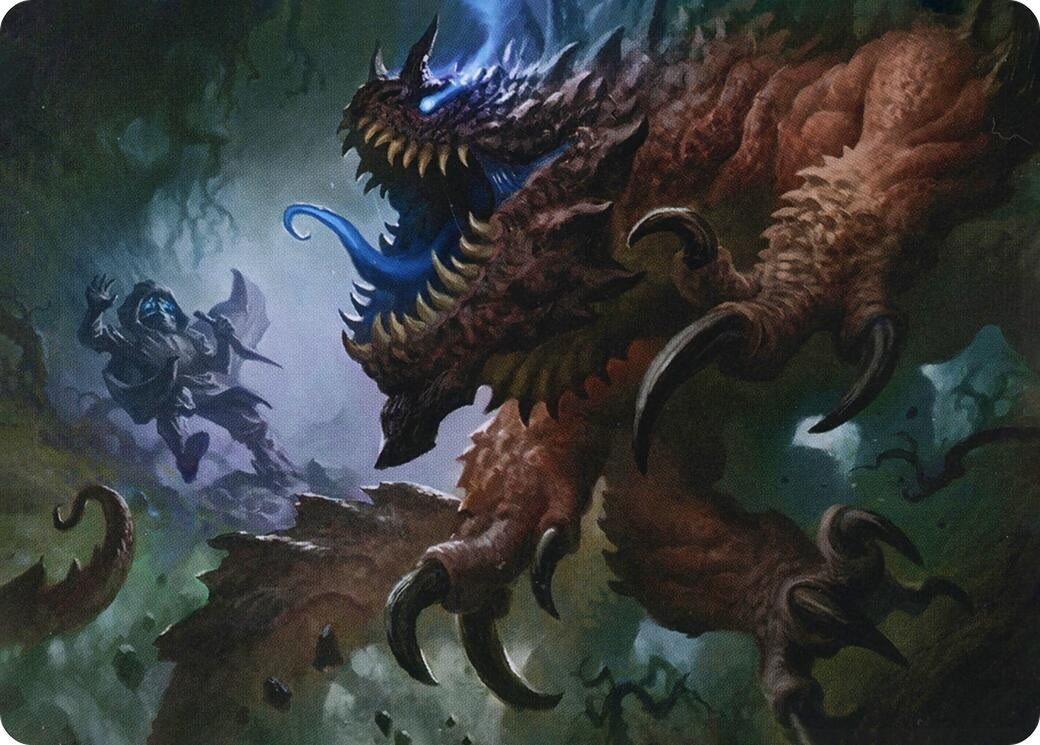 Image for Basilisk Art Card (Art Series: Adventures in the Forgotten Realms) (9) - Magic: The Gathering
