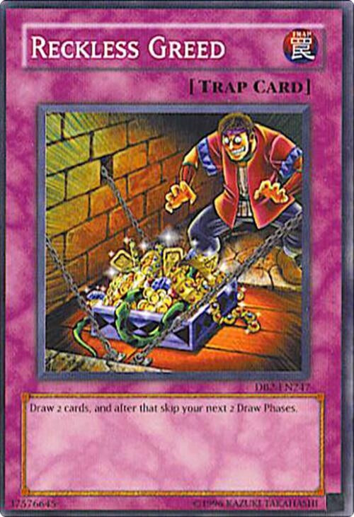 Image for Reckless Greed (Dark Beginning 2) (DB2-EN247) - YuGiOh