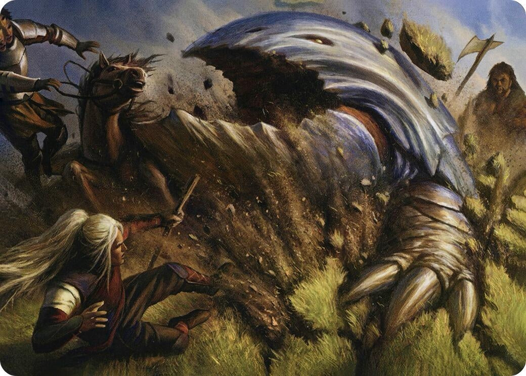 Image for Bulette Art Card (Art Series: Adventures in the Forgotten Realms) (16) - Magic: The Gathering