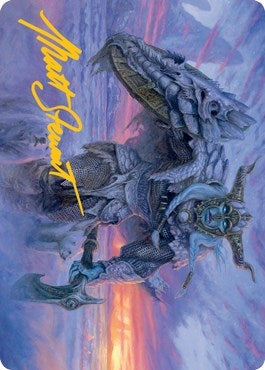 Image for Frost Giant Art Card (Gold-Stamped Signature) (Art Series: Adventures in the Forgotten Realms) (5) - Magic: The Gathering