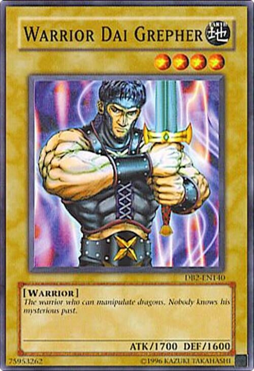 Image for Warrior Dai Grepher (Dark Beginning 2) (DB2-EN140) - YuGiOh