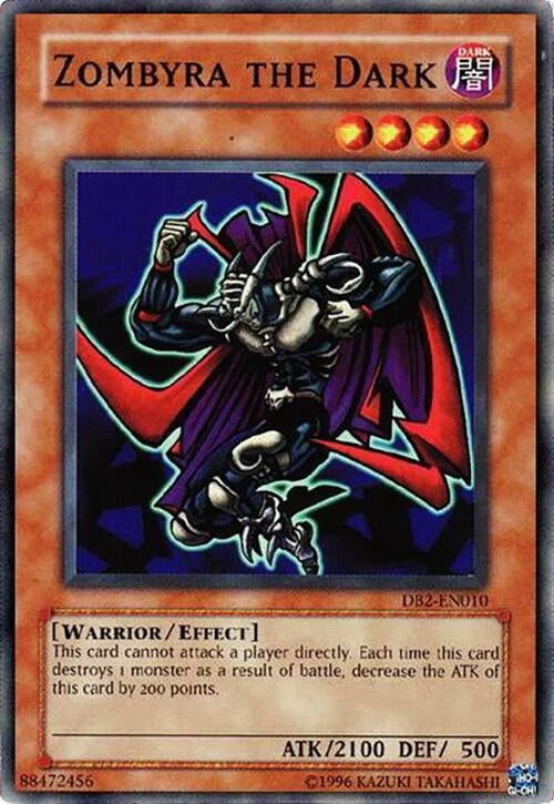 Image for Zombyra the Dark (Dark Beginning 2) (DB2-EN010) - YuGiOh