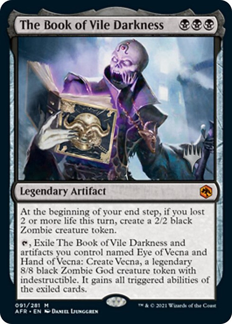Image for The Book of Vile Darkness (Promo Pack: Adventures in the Forgotten Realms) (91) - Magic: The Gathering