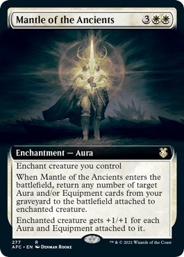 Image for Mantle of the Ancients (Extended Art) (Commander: Adventures in the Forgotten Realms) (277) - Magic: The Gathering