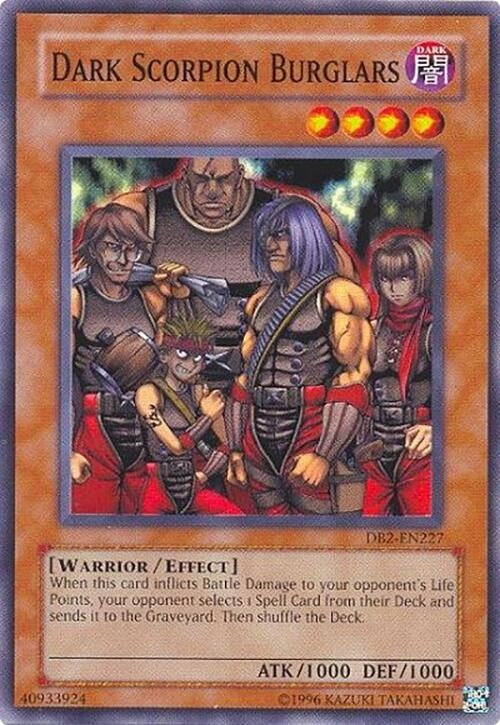 Image for Dark Scorpion Burglars (Dark Beginning 2) (DB2-EN227) - YuGiOh