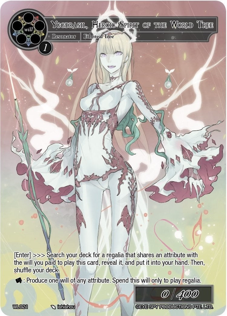 Image for Yggdrasil, Heroic Spirit of the World Tree (Promo Cards) (WL021) - Force of Will