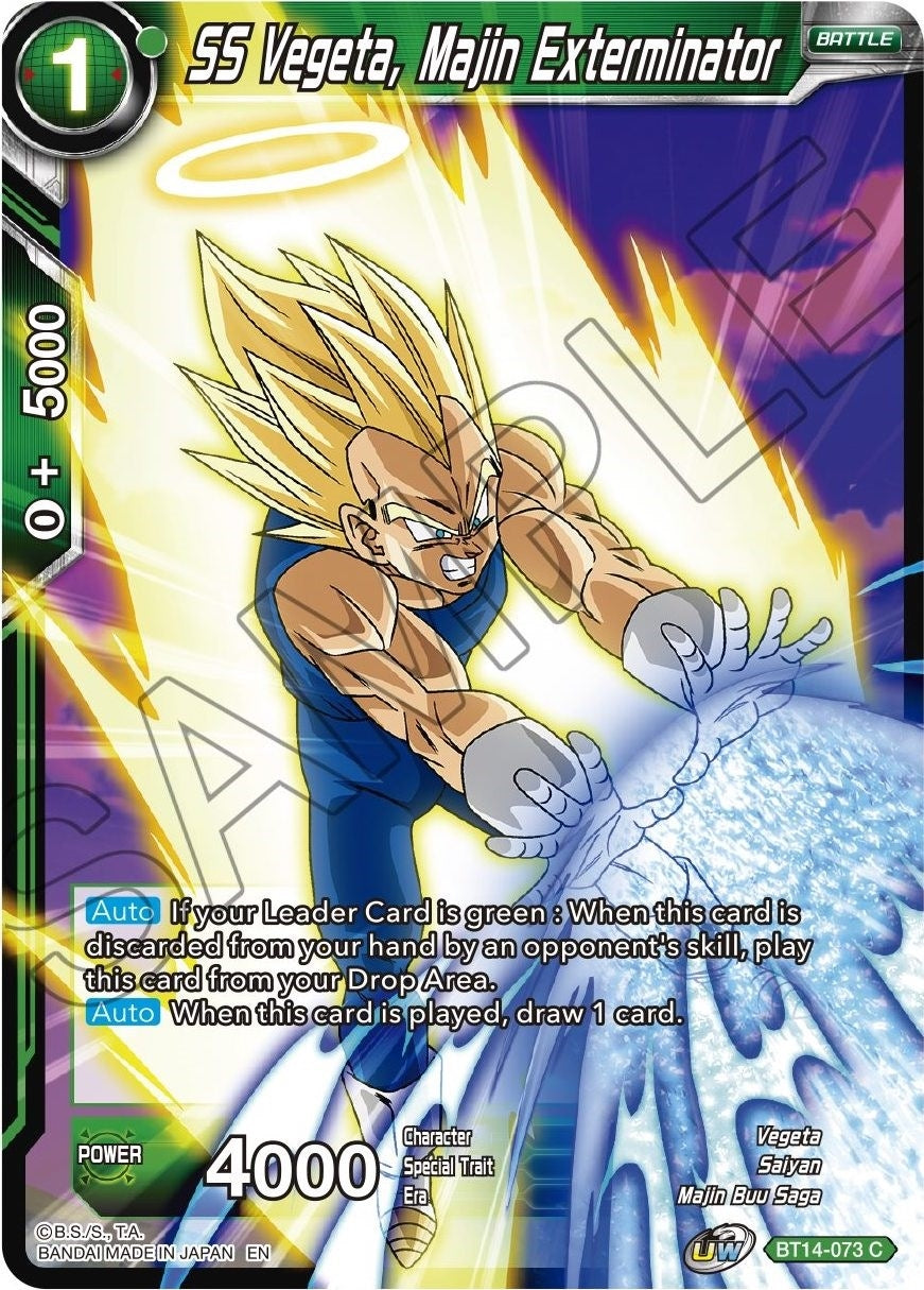 Image for SS Vegeta, Majin Exterminator (Cross Spirits) (BT14-073) - Dragon Ball Super: Masters