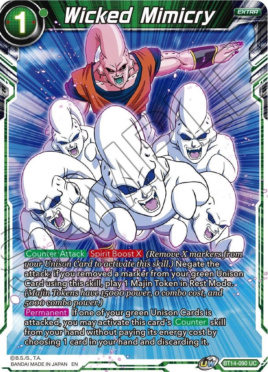Image for Wicked Mimicry (Cross Spirits) (BT14-090) - Dragon Ball Super: Masters