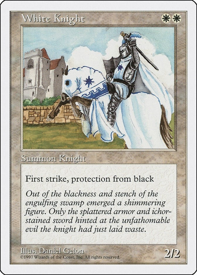 Image for White Knight (Fifth Edition) - Magic: The Gathering