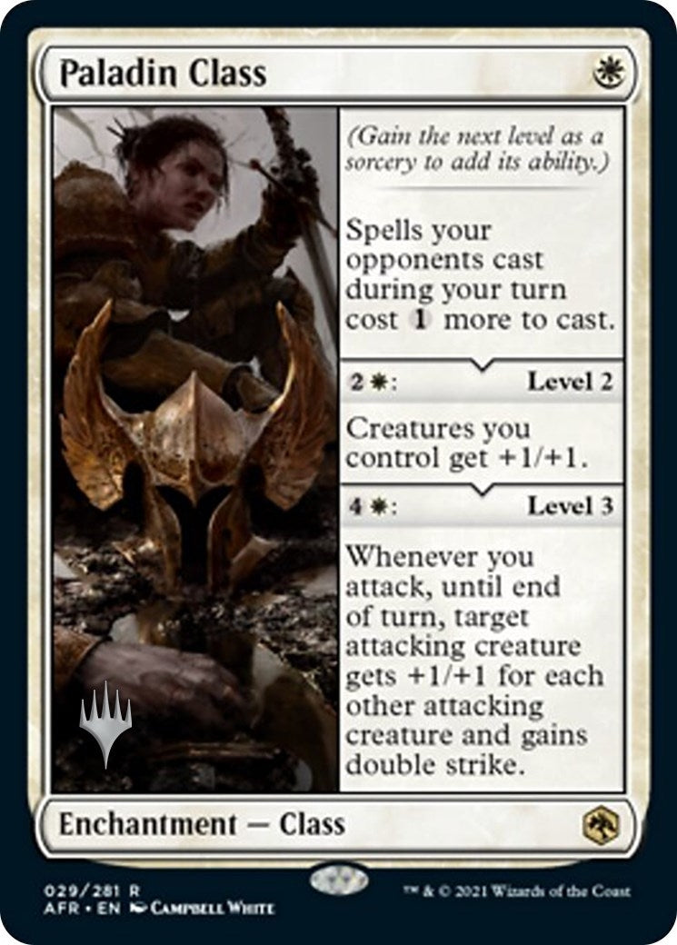 Image for Paladin Class (Promo Pack: Adventures in the Forgotten Realms) (29) - Magic: The Gathering