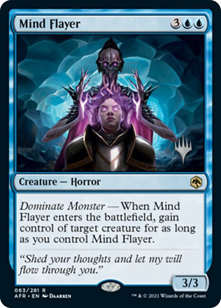Image for Mind Flayer (Promo Pack: Adventures in the Forgotten Realms) (63) - Magic: The Gathering