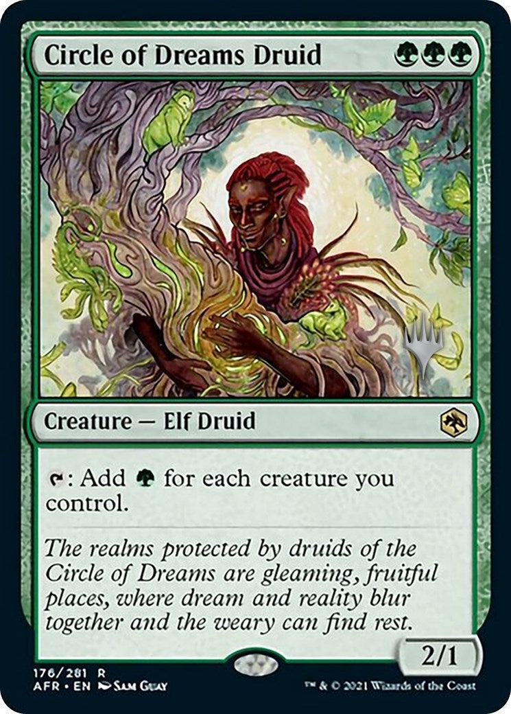 Image for Circle of Dreams Druid (Promo Pack: Adventures in the Forgotten Realms) (176) - Magic: The Gathering