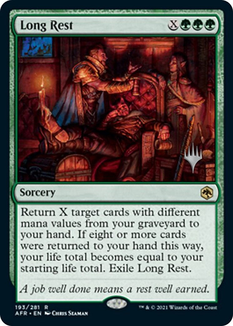 Image for Long Rest (Promo Pack: Adventures in the Forgotten Realms) (193) - Magic: The Gathering