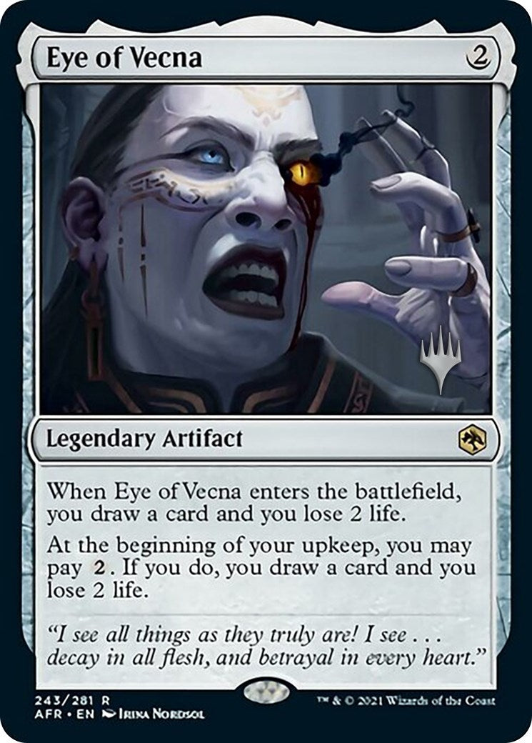 Image for Eye of Vecna (Promo Pack: Adventures in the Forgotten Realms) (243) - Magic: The Gathering