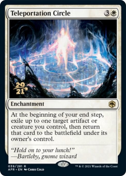 Image for Teleportation Circle (Prerelease Cards) (39) - Magic: The Gathering