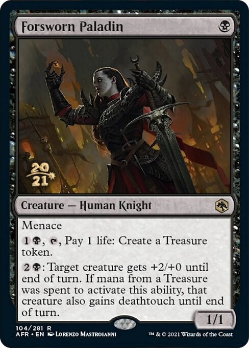 Image for Forsworn Paladin (Prerelease Cards) (104) - Magic: The Gathering